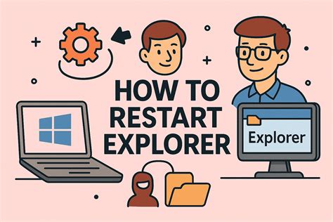 Restart Windows Explorer: File Explorer is Missing