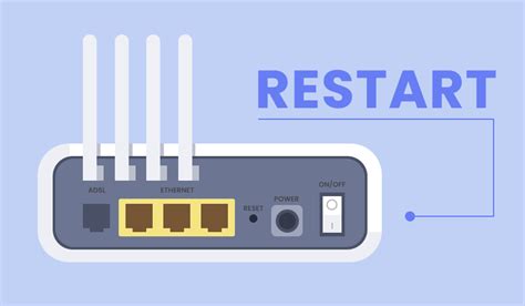 Restart Your Router to Fix the err_address_unreachable Error
