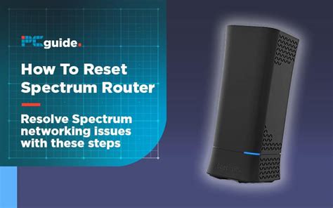 Restart Your Spectrum Router