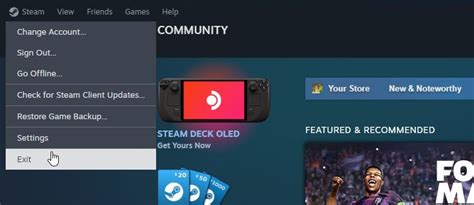 Restart the Steam Client