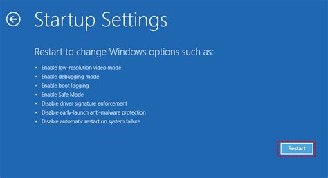 Restarting in Safe Mode Image