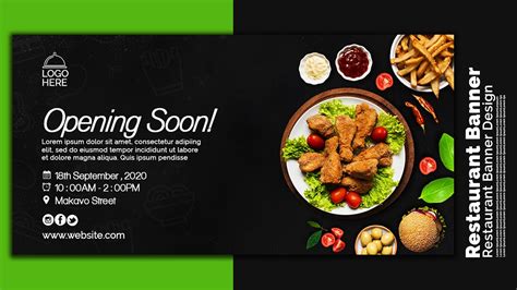 Restaurant Banner Design Tips
