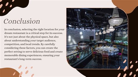 Restaurant Conclusion