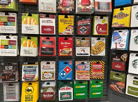 Restaurant Gift Cards