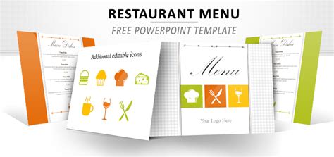 Restaurant Menu PowerPoint Template - Showeet