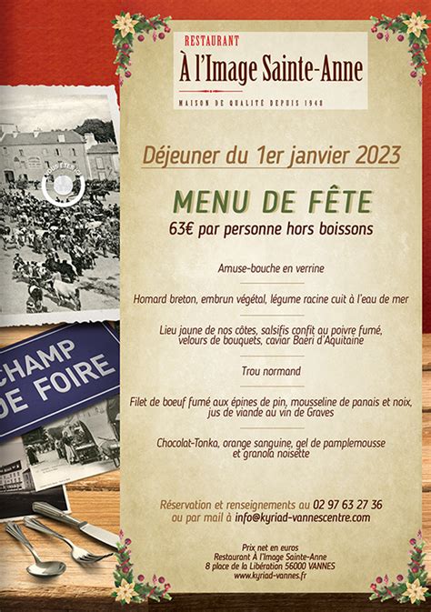 Restaurant Ouvert Le 1 Janvier 2023