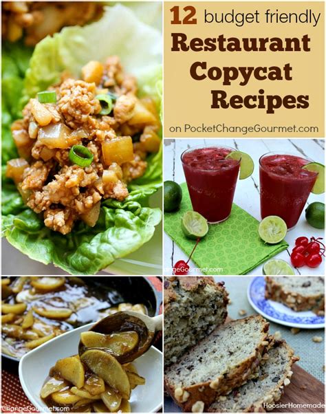 40 Restaurant Copycat Recipes