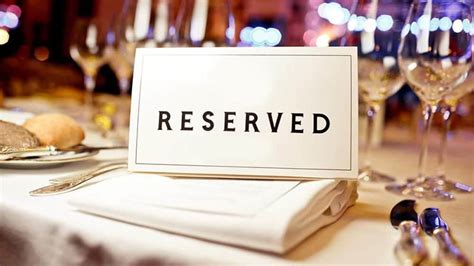 Restaurant Reservation