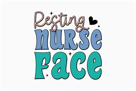 Resting nurse face