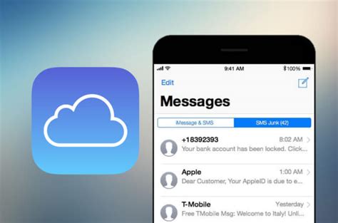 Restore iMessages from iCloud backup