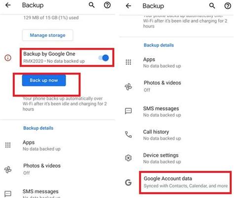 Restore Contacts Using Backups
