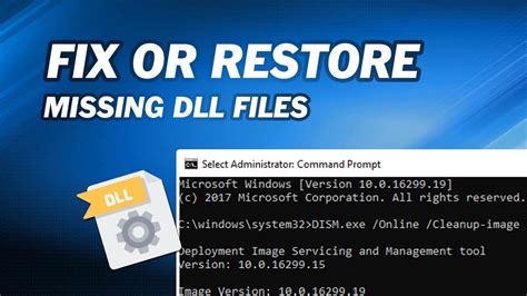 Restore Missing DLL Files