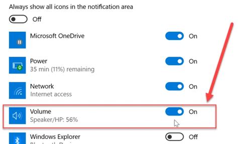 Restore the Missing Volume Icon