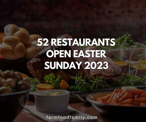 Restraunts Open On Easter