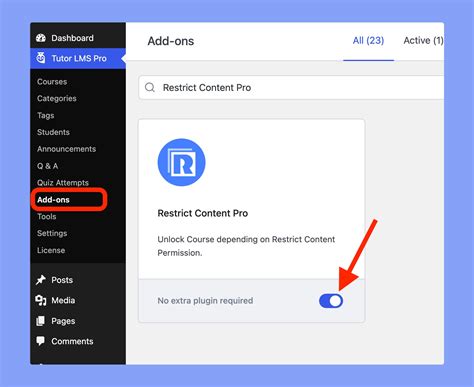 Restrict Content Pro