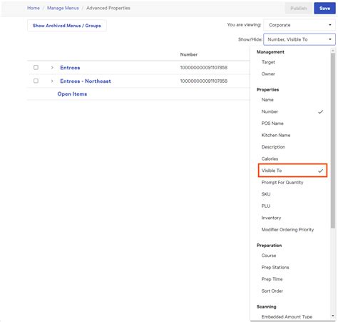 Restricting Access to a Titleless Menu