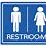 Restroom Symbol Clip Art