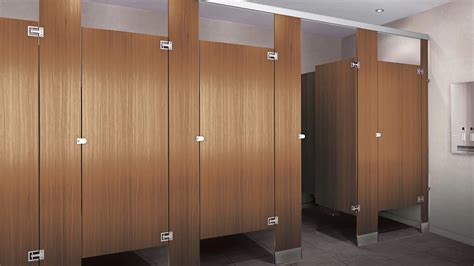 what are the materials of the restroom stall dividers wall board?