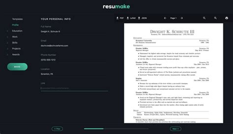 Resumake