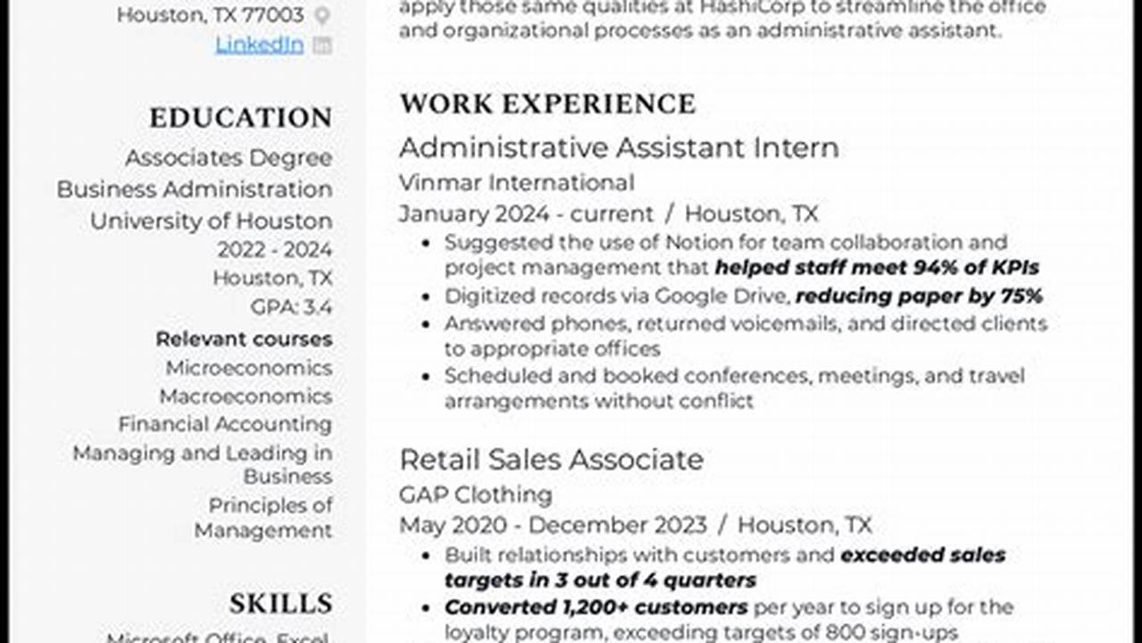 Resume Examples 2025 Pdf Reader