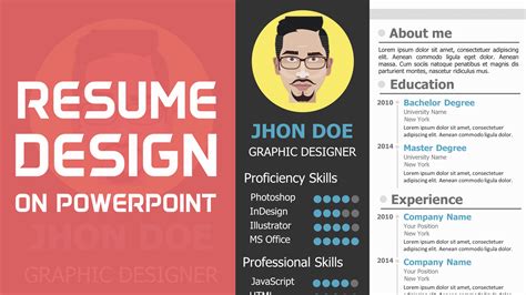 Resume Powerpoint Template