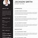 Resume Template Pages Download