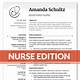 Resume Templates For Nurses Free