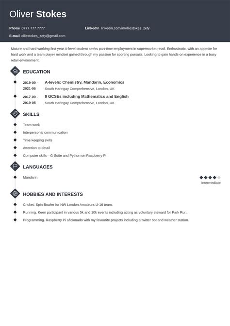 How to Write a CV for a 16YearOld [Template for First CV]