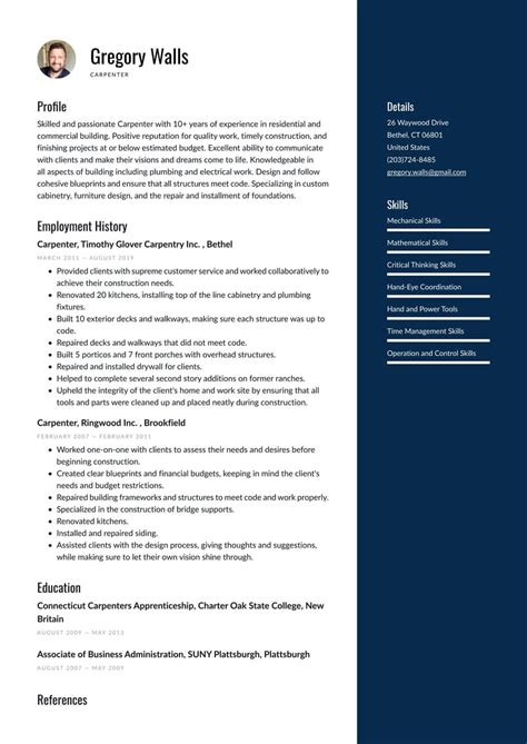 Resume Builder Io