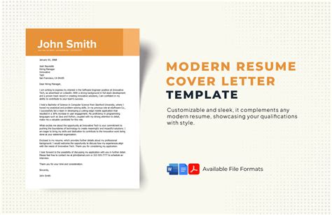 Resume Cover Letter Examples Pdf