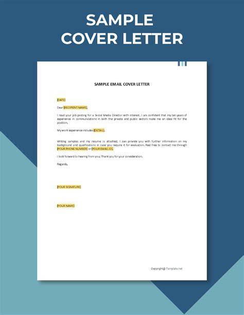 Resume Cover Letter Mail
