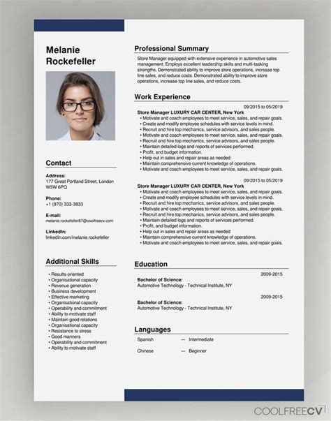Resume Creator Free Download