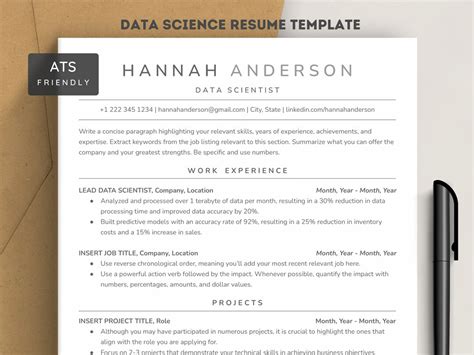Resume Data Science Template