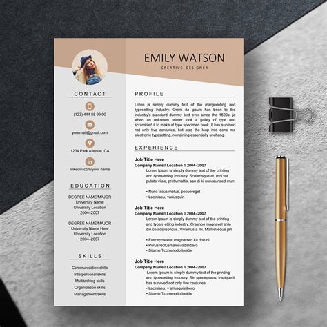Resume Design Ideas