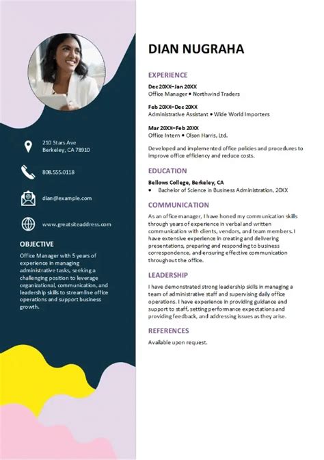 Resume Design Microsoft Word