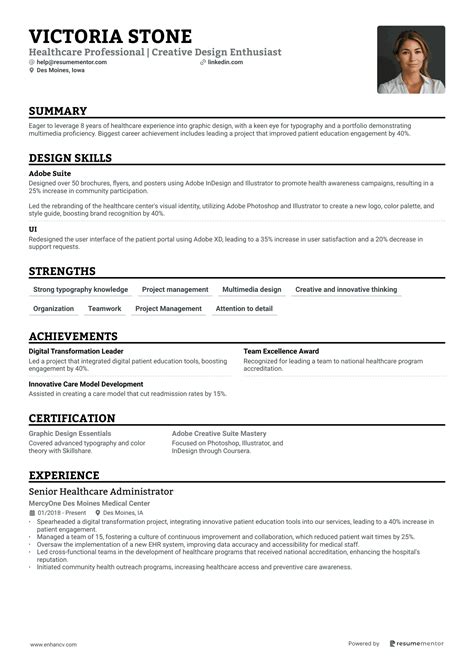 Resume Document Example