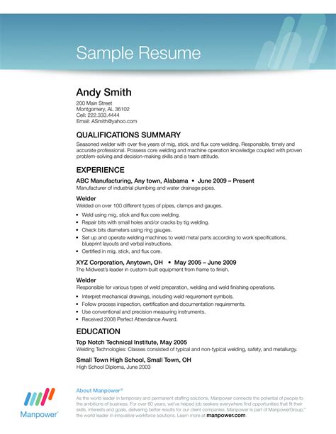 Resume Format For Job Interview For Experienced At Resume Examples