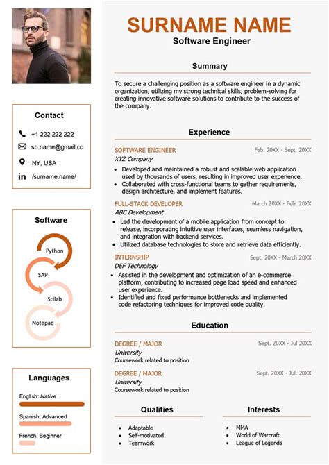 Resume Format Software Free Download