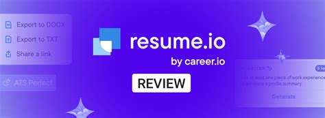 Resume Io Review