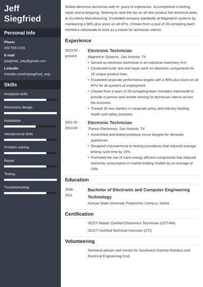 Resume Job Description Examples