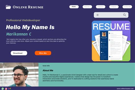 Resume Making Website