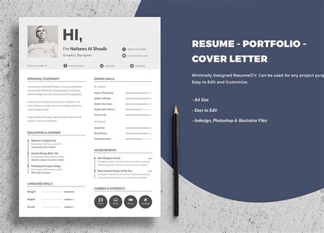 Resume Portfolio Template Free