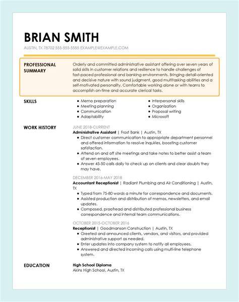 Awesome Examples of Resume Profile Summaries to Help You Nail the Job Application Process