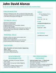 Resume Sample Format