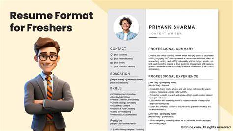 Resume Summary Samples For Freshers