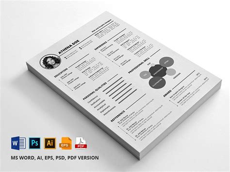 Resume Template File Format