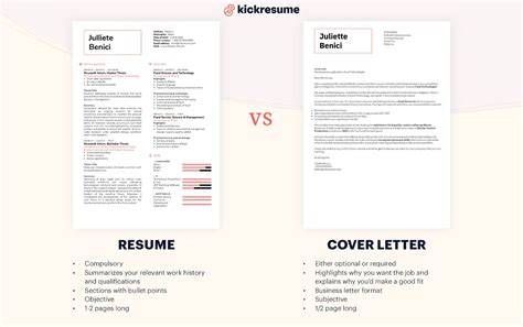 Crafting Your Job Application: Decoding Resume Vs Cover Letter