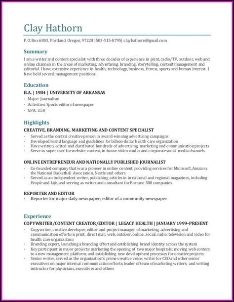 Resume Writer Course