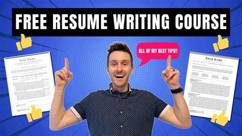 Resume Writing Course