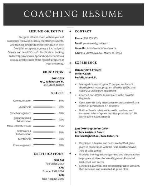 Resume and Interview Coaching